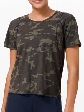 lululemon athletica Camo Black Top